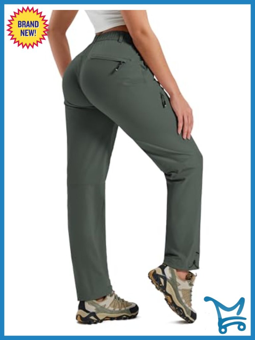 Lightweight Cargo Hiking Pants UPF 50+ Quick Dry 5 Pockets